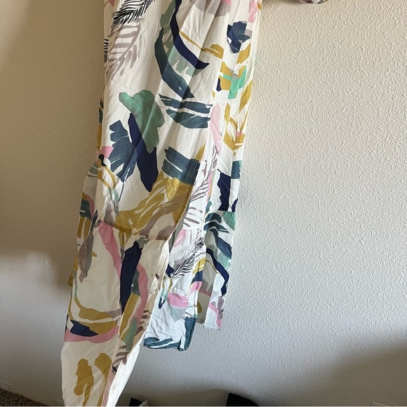 NWT L*Space Floral Josephine One Shoulder Maxi Dress Size 8 - Picture 7 of 11